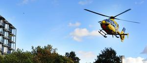 Rettungshubschrauber in Berlin