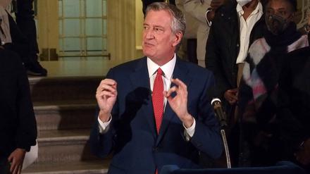 De Blasio stellte auf X klar, er unterstütze Mamdani und dessen Vision. (Archivbild)