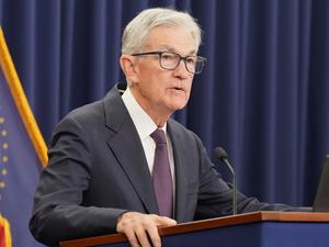 Die US-Notenbank Federal Reserve hat erneut den Leitzins gesenkt. (Archivfoto)