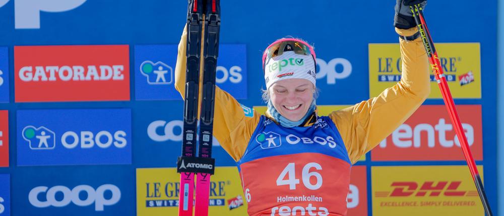 Solche Jubelbilder wird man mit Victoria Carl wohl erstmal nicht mehr sehen. (Archivbild)