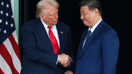 US-Präsident Donald Trump und Chinas Präsident Xi Jinping