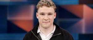 Schülervertreter Quentin Gärtner, Generalsekretär der Bundesschülerkonferenz.