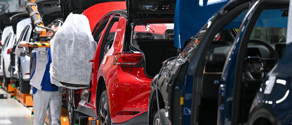 Die Produktion bei VW läuft auch nächste Woche weiter. (Archivbild)