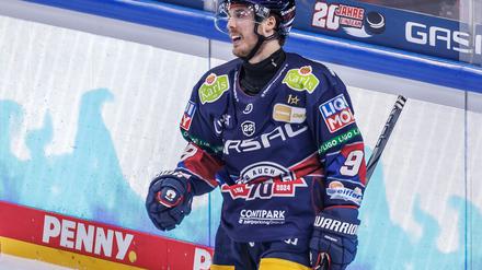 Angreifer Ty Ronning erzielte den Siegtreffer der Eisbären Berlin gegen die Adler Mannheim. (Archivbild)