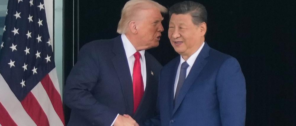 Trump und Xi haben über Öl und Gas gesprochen.