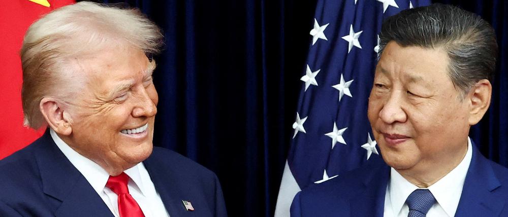 US-Präsident Trump und Chinas Präsident Xi Jinping