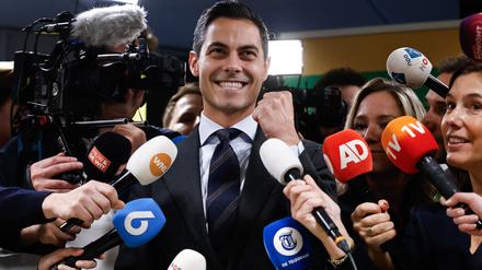 Rob Jetten am 30.10. in Den Haag. 