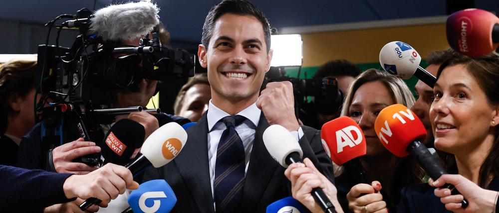 Rob Jetten am 30.10. in Den Haag.