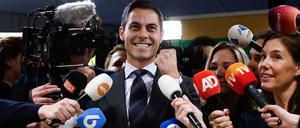 Rob Jetten am 30.10. in Den Haag. 