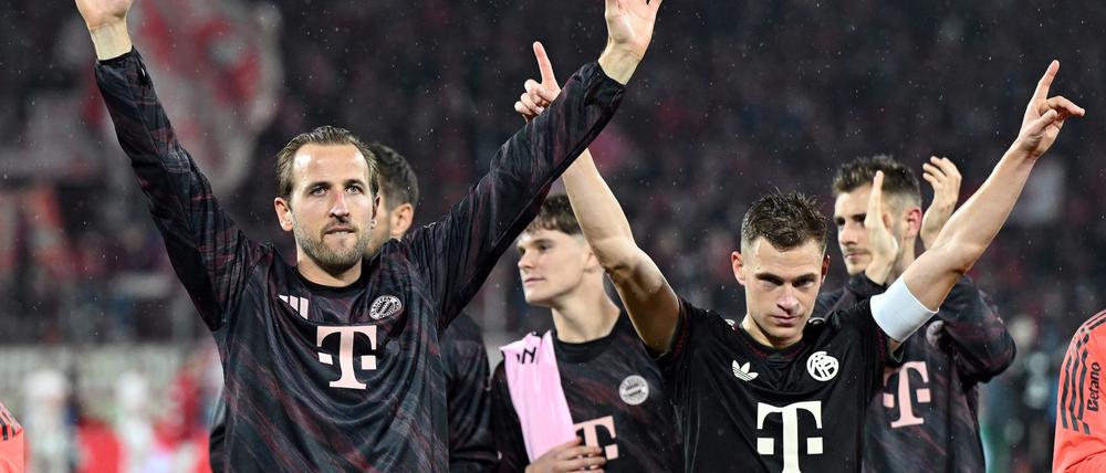 Gewohntes Bild: Derzeit jubeln nur die Bayern