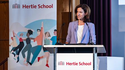 Cornelia Woll, die Präsidentin der Hertie School. 
