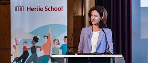 Cornelia Woll, die Präsidentin der Hertie School. 