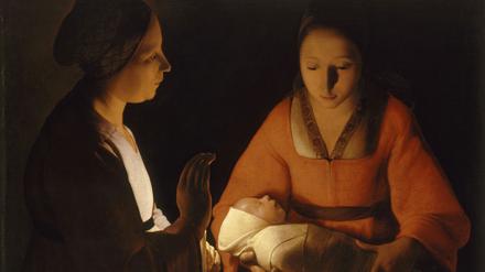 Biblische Geschichte mit gewöhnlichen Menschen: „Das Neugeborene“ von Georges de La Tour entstand 1647/48