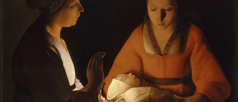 Biblische Geschichte mit gewöhnlichen Menschen: „Das Neugeborene“ von Georges de La Tour entstand 1647/48