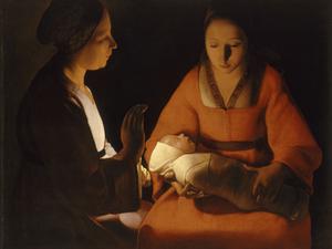 Biblische Geschichte mit gewöhnlichen Menschen: „Das Neugeborene“ von Georges de La Tour entstand 1647/48