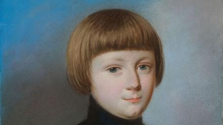 Alexander Bardou, Gustav Willbrandt als Elfjähriger, 1832, Pastell, Foto: Michael Lüder