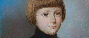Alexander Bardou, Gustav Willbrandt als Elfjähriger, 1832, Pastell, Foto: Michael Lüder