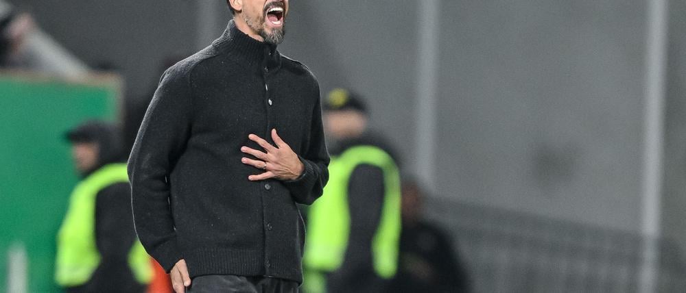 Kann er Krisenmanager? Augsburgs Trainer Sandro Wagner.