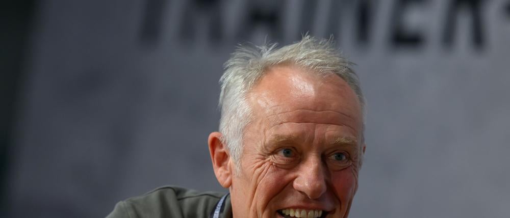 Kommt er noch einmal zurück als Profitrainer? Christian Streich schließt es zumindest nicht aus. (Archivbild)