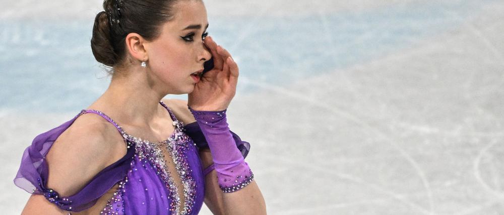 Die Dopingsperre für die russische Eiskunstläuferin Kamila Walijewa bleibt bestehen. (Archivbild)