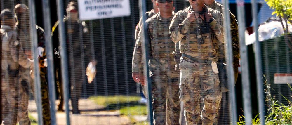 Die US-Regierung hat bereits in mehrere demokratisch regierte Großstädte Nationalgardisten entsandt - zum Teil wurde sie vorerst von Gerichten gestoppt. (Archivbild)
