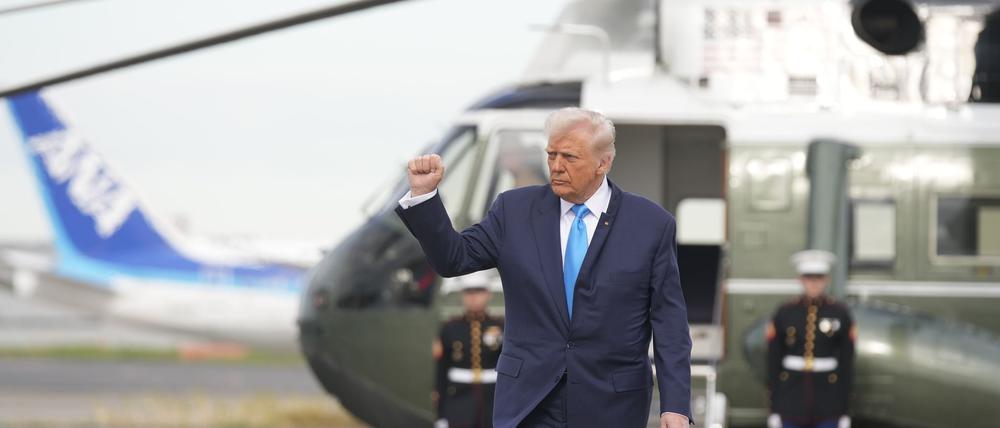 Trump hatte die Obergrenze für die Aufnahme von Flüchtlingen schon in seiner ersten Amtszeit deutlich reduziert. 