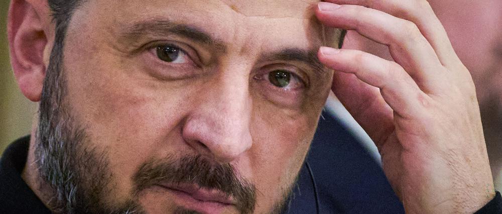 Nach Angaben von Selenskyj wurde nach den schweren Luftangriffen in der Nacht nun am Tag ein weiteres Kraftwerk angegriffen. (Archivbild)