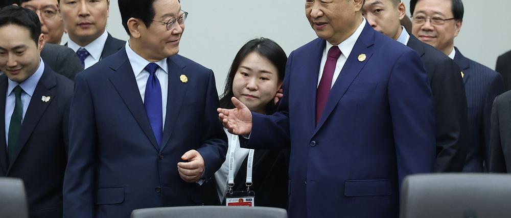 Chinas Präsident Xi forderte von den Apec-Partnern von mehr Zusammenarbeit.