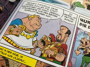 Im gerade erschienenen Band „Asterix in Lusitanien“ gibt es eine Figur namens Pistorius.