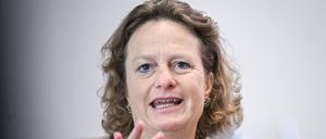 BER-Chefin Aletta von Massenbach hält es für wichtig, Inlandsflüge am BER anzubieten. (Archivbild)