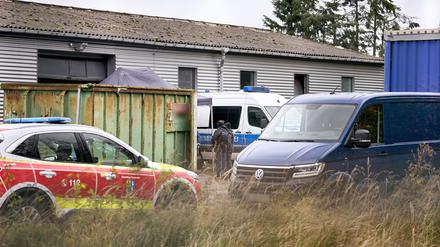Das Drogenlabor wurde am Mittwoch in Nauen im Havelland ausgehoben.
