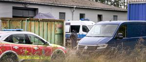 Das Drogenlabor wurde am Mittwoch in Nauen im Havelland ausgehoben.