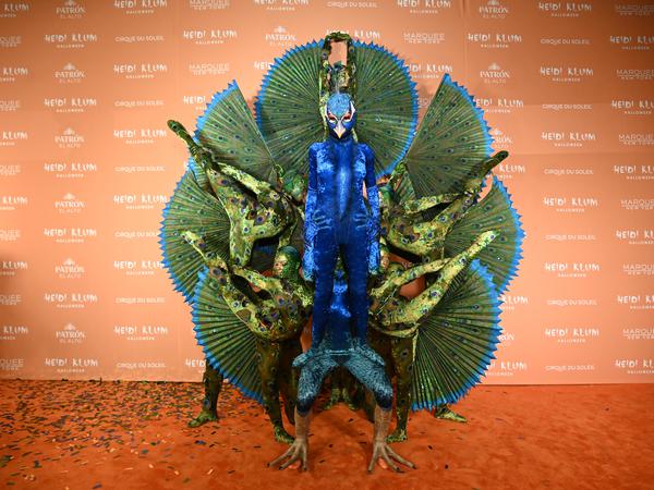 NEW YORK, NEW YORK - OCTOBER 31: Heidi Klum attends Heidi Klum's 22nd Annual Halloween Party presented by Patron El Alto at Marquee on October 31, 2023 in New York City. (Photo by Noam Galai/Getty Images for Heidi Klum)