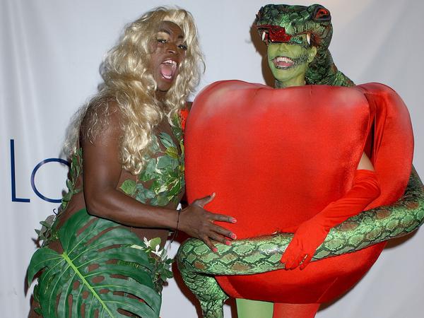Heidi Klum and Seal at the SBE'S Privilege in Los Angeles, California (Photo by Gregg DeGuire/WireImage)