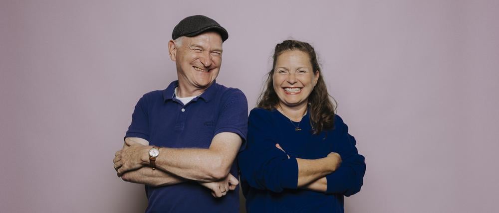 Die Sonntagsfahrer, Radioeins-Moderatoren Andreas Keßler und Patricia Pantel.