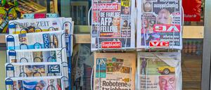 Vor allem bei den Älteren beliebt: Tageszeitungen in Norwegen.