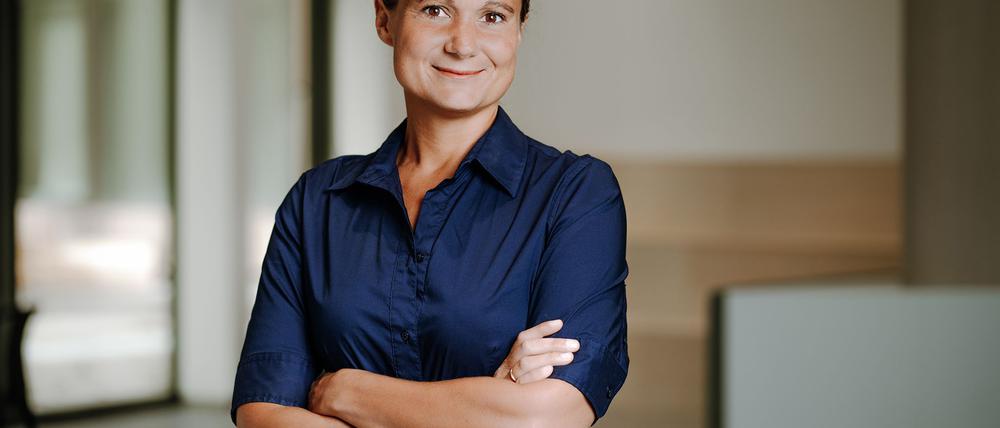 Mit nur 40 Jahren ist Marie Jaroni Chefin der Stahlfirma TKSE.