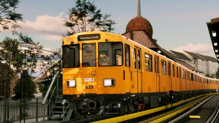 Halt am Schlesischen Tor: Beim Spiel „SubwaySim 2“ kann jeder und jede zum U-Bahn-Fahrer oder zur U-Bahn-Fahrerin werden.