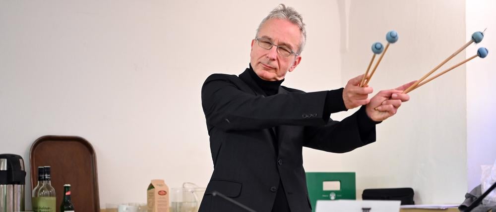 Auch als Solist von umwerfender Präsenz: Christopher Dell.