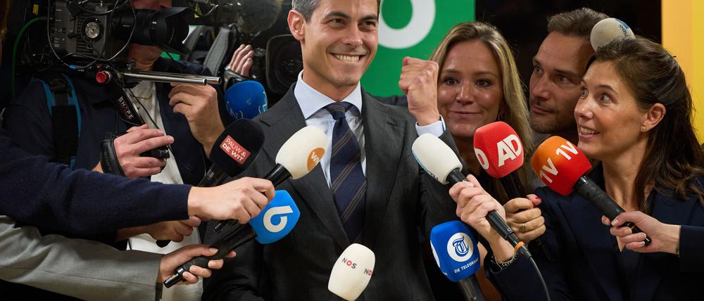 Rob Jetten hat beste Aussichten Regierungschef zu werden.