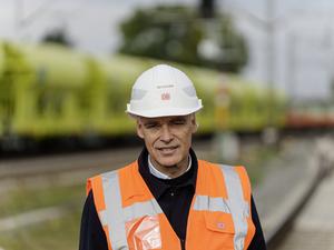 Ein funktionierender Staat braucht eine funktionierende Bahn: Davon ist Berthold Huber überzeugt. 