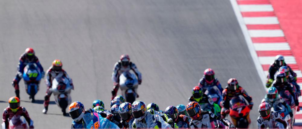 Der Sturz von Noah Dettwiler überschattete das Moto3-Rennen in Malaysia. (Archvibild)