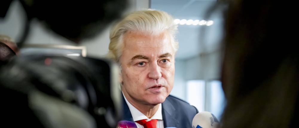 PVV-Parteichef Geert Wilders