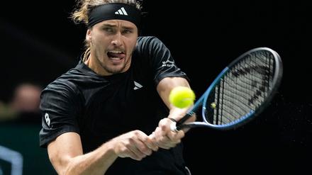 Für Alexander Zverev war das Viertelfinale in Paris ein Auf und Ab.