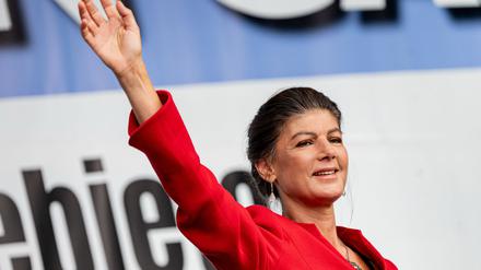 Sahra Wagenknecht hat bisher offen gelassen, ob sie als Chefin der nach ihr benannten Partei weitermachen möchte. (Archivbild)
