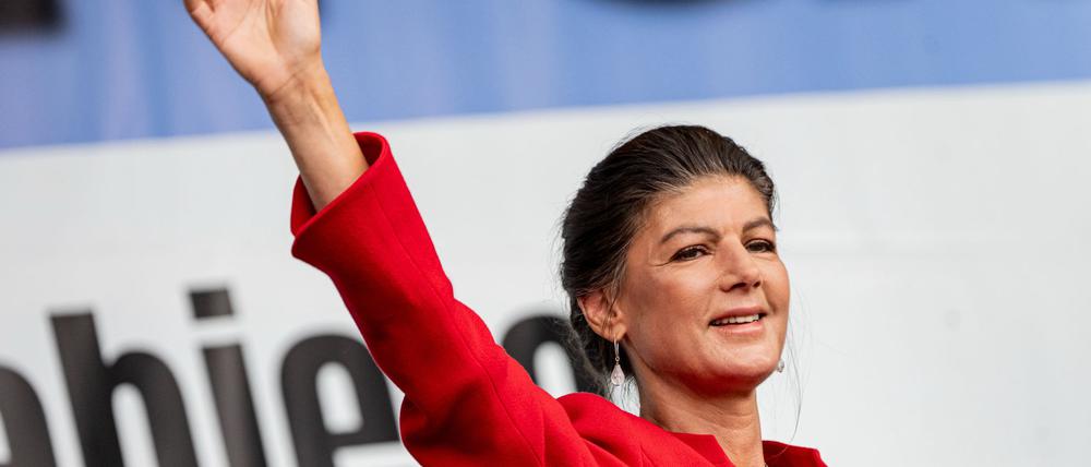 Sahra Wagenknecht hat bisher offen gelassen, ob sie als Chefin der nach ihr benannten Partei weitermachen möchte. (Archivbild)