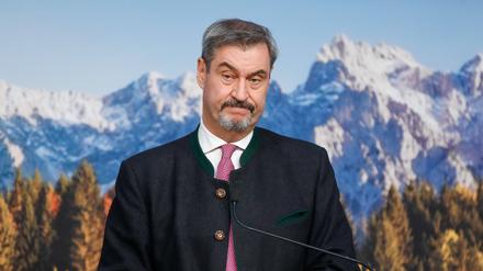 Bayerns Ministerpräsident Markus Söder (CSU).