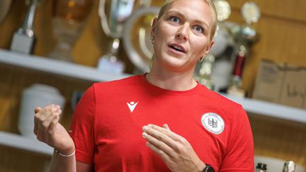 Pia Greiten ist neue Präsidentin der Vereinigung Athleten Deutschland. (Archivbild)