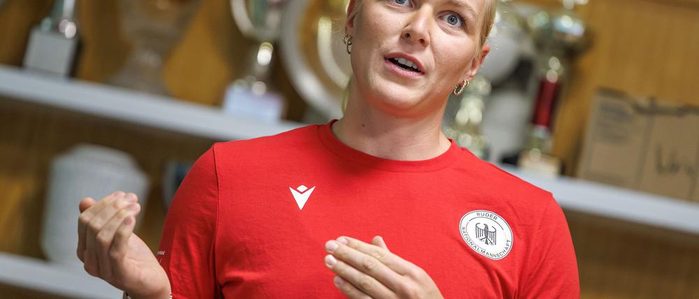 Pia Greiten ist neue Präsidentin der Vereinigung Athleten Deutschland. (Archivbild)