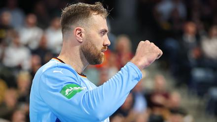 Handball-Keeper Andreas Wolff traut dem DHB.Team bei der EM im Januar eine Medaille zu. 